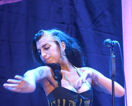 Amy Winehouse d’un dynamisme sans pareil