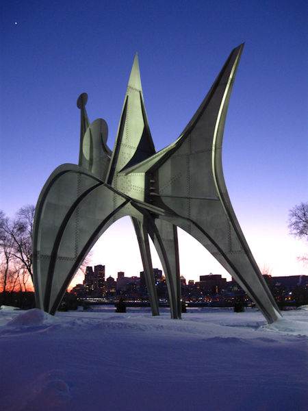 L’Homme d’Alexander Calder, à Montréal