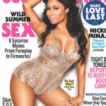 Nicki Minaj dans l'édition juillet du magazine Cosmopolitan