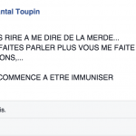 Marie Chantal Toupin répond à ses détracteurs sur Facebook